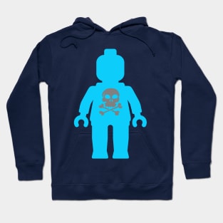 Minifig with Skull Design Hoodie